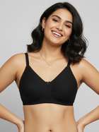 Susie Black Beauty Non Padded Wirefree Full Coverage Everyday Bra