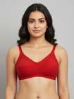 Susie Fiery Red Wirefree Full Coverage No Sag M Frame Bra