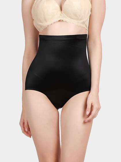 Shyle Black Under Bust With Side Boning Tummy Shapewear