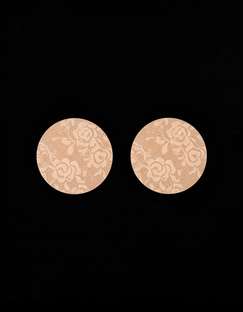 Shyle Skin Round Lace Silicone Nipple Pad