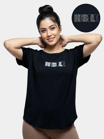 Shyaway Black Bean Kimono Sleeves T-Shirt