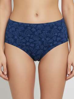 Susie Estate Blue Printed Hipster Panty