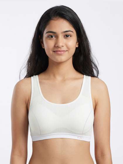 Shyle Teens Bright White Everyday Comfort Slip On Bra