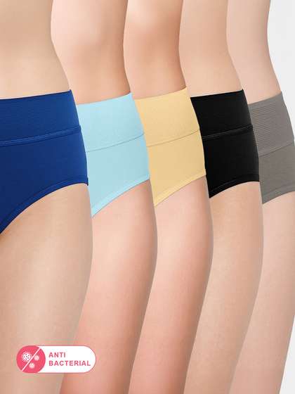 Susie Multicolor Solid Tummy Tucker Panty Combo AD