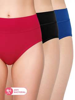 Susie Multicolor Solid Tummy Tucker Panty Combo AH
