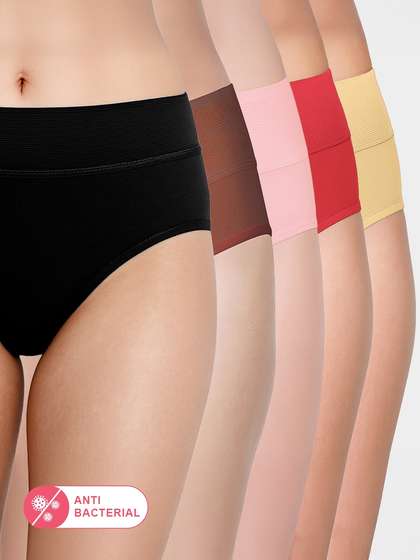 Susie Multicolor Solid Tummy Tucker Panty Combo AK
