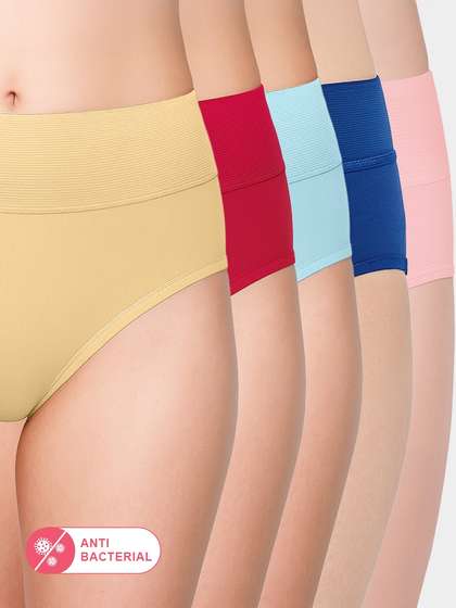 Susie Multicolor Solid Tummy Tucker Panty Combo Be