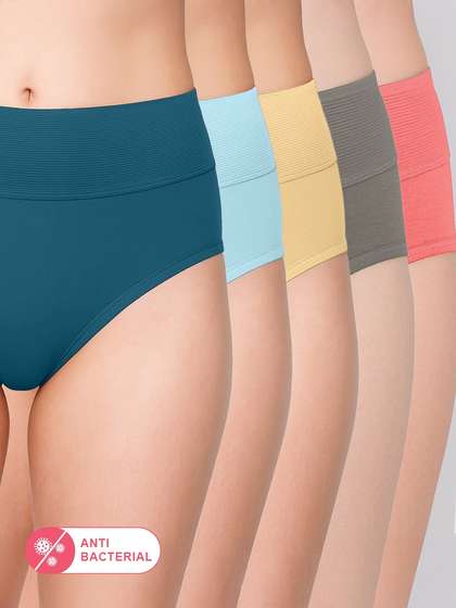 Susie Multicolor Solid Tummy Tucker Panty Combo Bh