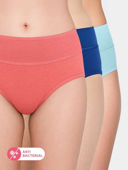 Susie Multicolor Solid Tummy Tucker Panty Combo Bt