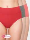 Susie Multicolor Solid Tummy Tucker Panty Combo Bw