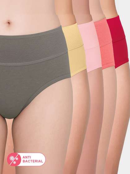 Susie Multicolor Solid Tummy Tucker Panty Combo Cd