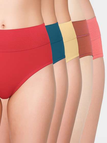 Susie Multicolor Solid Tummy Tucker Panty Combo Cf