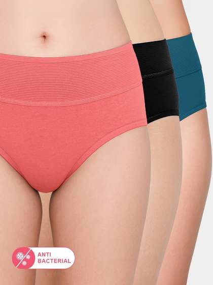 Susie Multicolor Solid Tummy Tucker Panty Combo E
