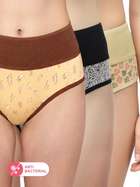 Susie Printed Multicolor Tummy Tucker Panty Combo R