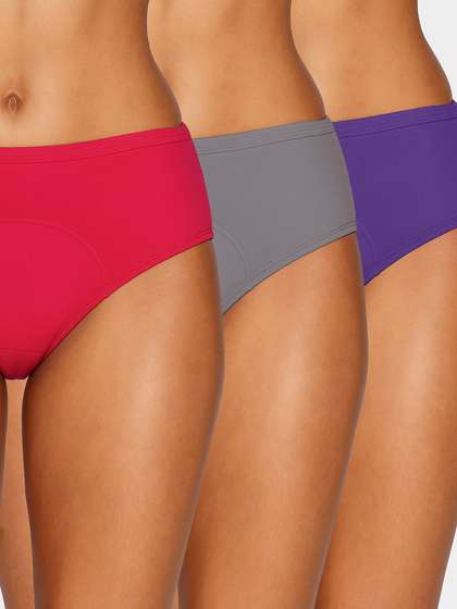 Susie Multicolor Gentle Absorbent Period Care Panty Combo G