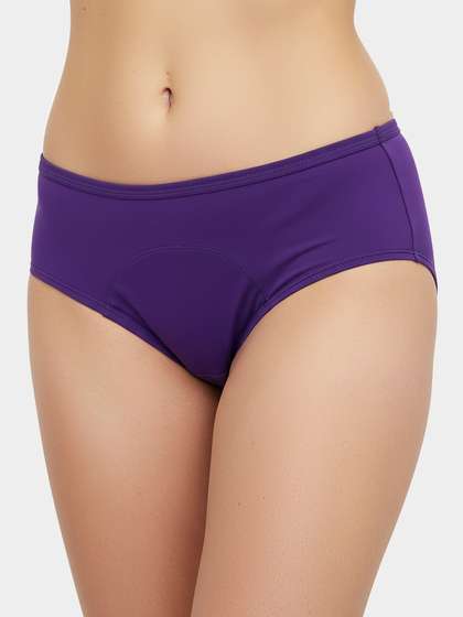 Susie Petunia Purple Full Coverage Gentle Absorbent Period Panty