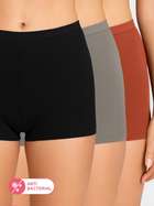 Susie Multicolor Solid Boyshorts Panty Combo Ac