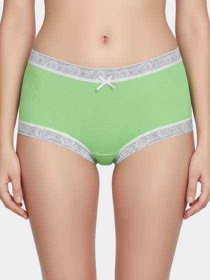 Susie Jasmine Green Low Waist Hipster Panty