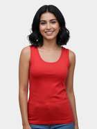 Susie Racing Red Broad Shoulder Cotton Camisole