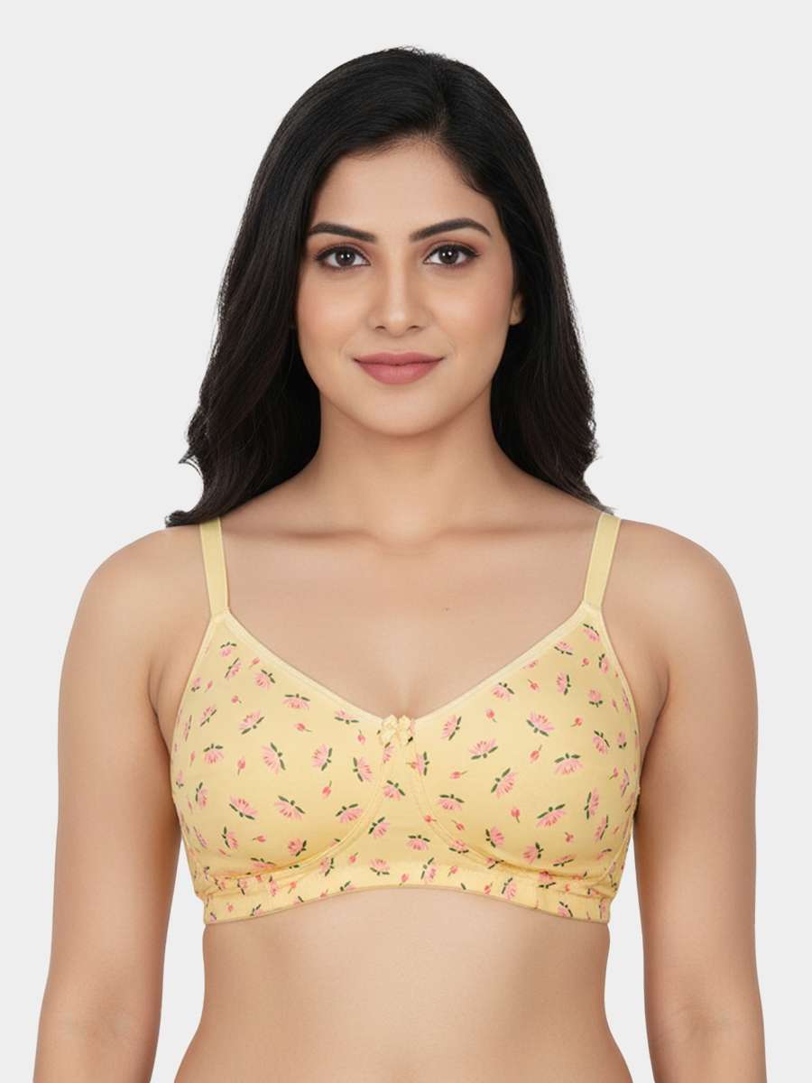 Susie Impala Lotus Secret Side Shaper Basic Moulded Printed Bra