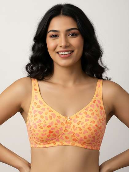 Susie Impala Coral High Support Seamed Everyday Non Padded Bra