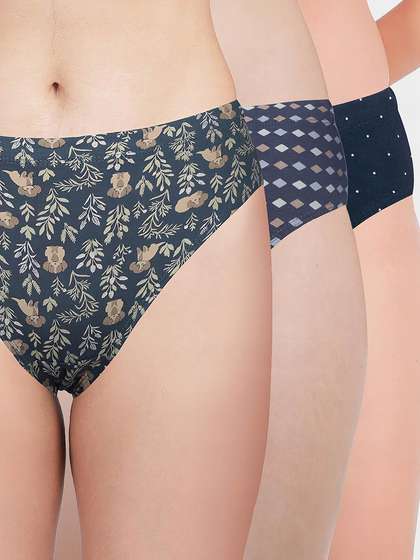 Susie Multicolor Solid Full Coverage Hipster Panty Pack K