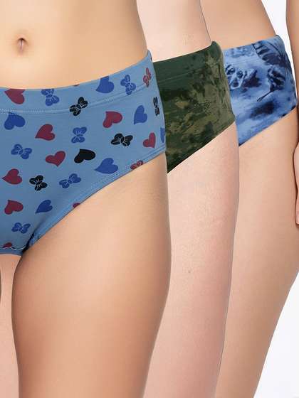 Susie Multicolor Printed Hipster Panty Combo B