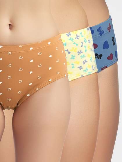 Susie Multicolor Printed Hipster Panty Combo C