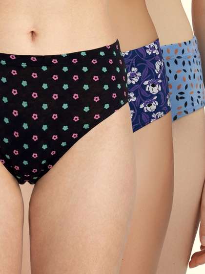 Susie Printed Full Coverage
                          Hipster Panty Combo M