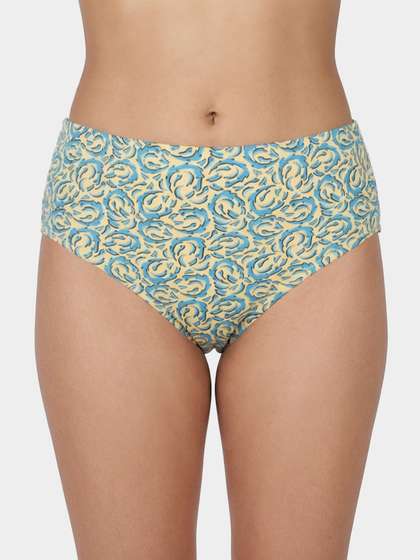 Susie Impala Blue Printed Hipster Panty
