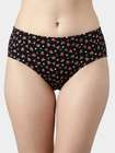 Susie Teaberry Black Printed Hipster Panty