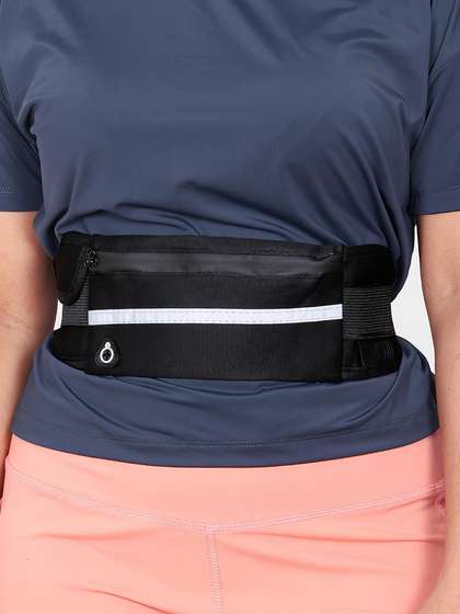 Shyle Black Waist Bag