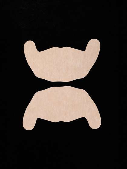 Shyle Nude Adhesive 5 Pairs Stick On Bra