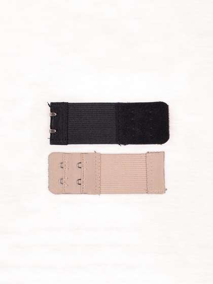 Shyle Skin And Black Two Hooks Bra Band Extender