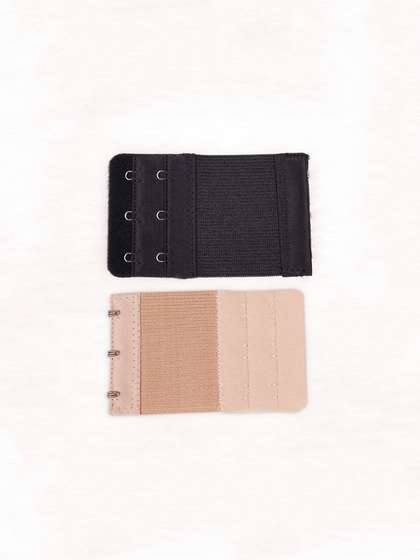 Shyle Skin And Black Three Hooks Bra Band Extender