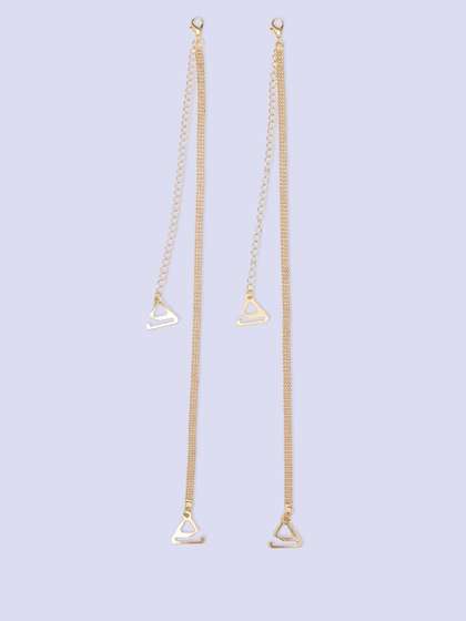 Shyle Gold Patterned Adjustable Decorative Strap