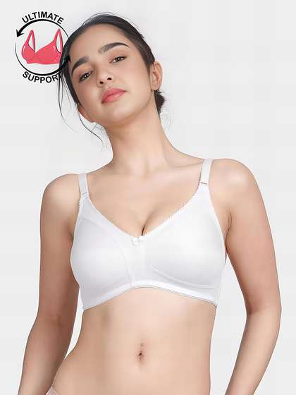Susie White Wirefree Full Coverage No Sag M Frame Bra