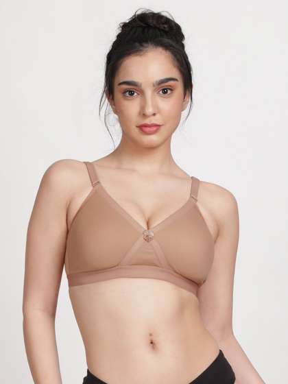 Susie Sheep Skin Wirefree Full Coverage Moulded Cotton Bra