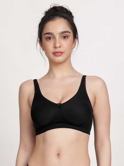 Susie Black Beauty Moulded Wirefree Everyday Bra