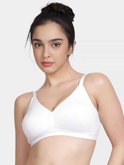 Susie White Bottom Gathered Full Coverage Everyday Bra