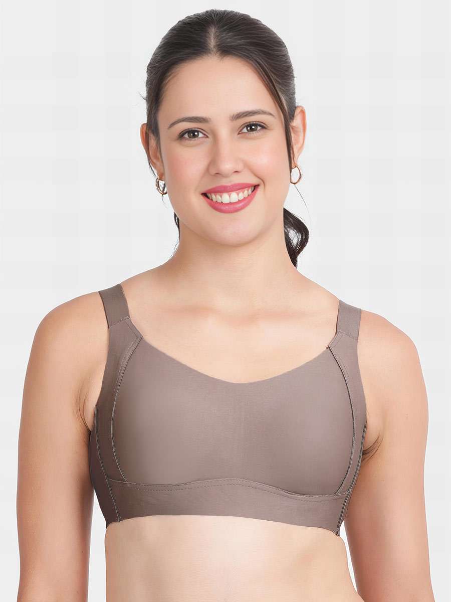 Shyaway Rose Taupe Full Coverage Seamless Bra
