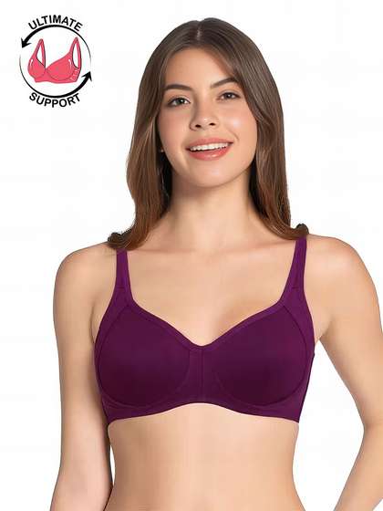Amante PlumCaspia Purple Non Padded Cool Contour Bra