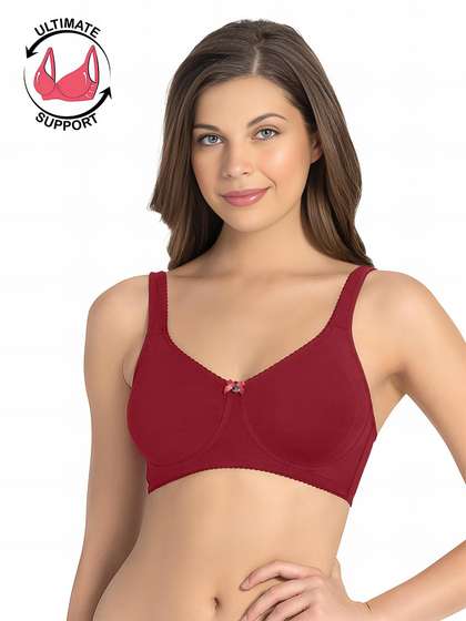Amante Henna Red Side Encircled Magic Shaper Bra