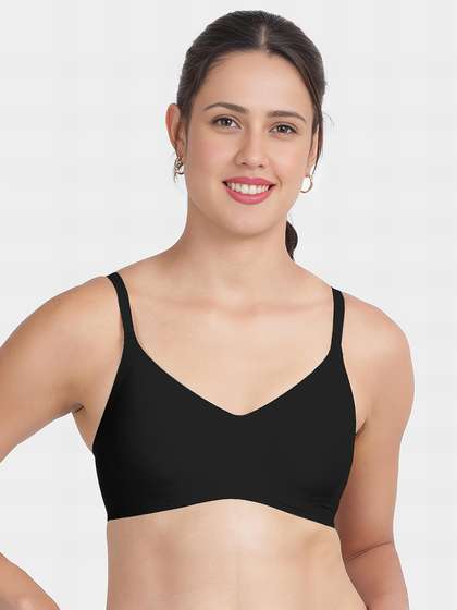 Shyaway Black Beauty Removable Padding Seamless Bra
