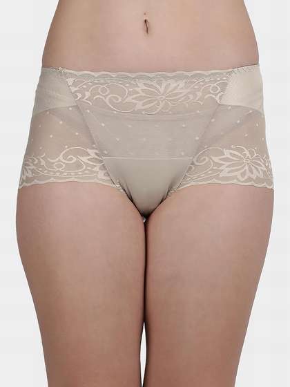 Shyle Smokey Rose Decorative Lace Panty