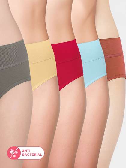 Susie Multicolor Solid Tummy Tucker Panty Combo AC