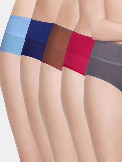 Susie Multicolor Solid Tummy Tucker Panty Combo H