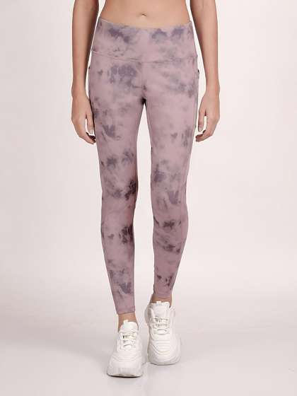 Shyle Orchid Mauve Coin Pocket High Waist Workout Leggings
