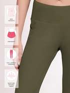 Shyle Calla Green Coin Pocket High Waist Workout Leggings