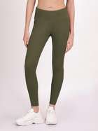 Shyle Calla Green Coin Pocket High Waist Workout Leggings